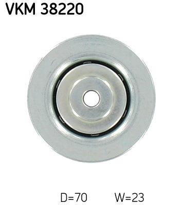 Galet tendeur de courroie d'accessoire SKF ref. VKM 38220